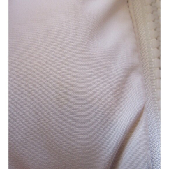 B Moss Coat Puffer Vest Reversible White/Black All Black Mock Neck Size Medium - Picture 3 of 8